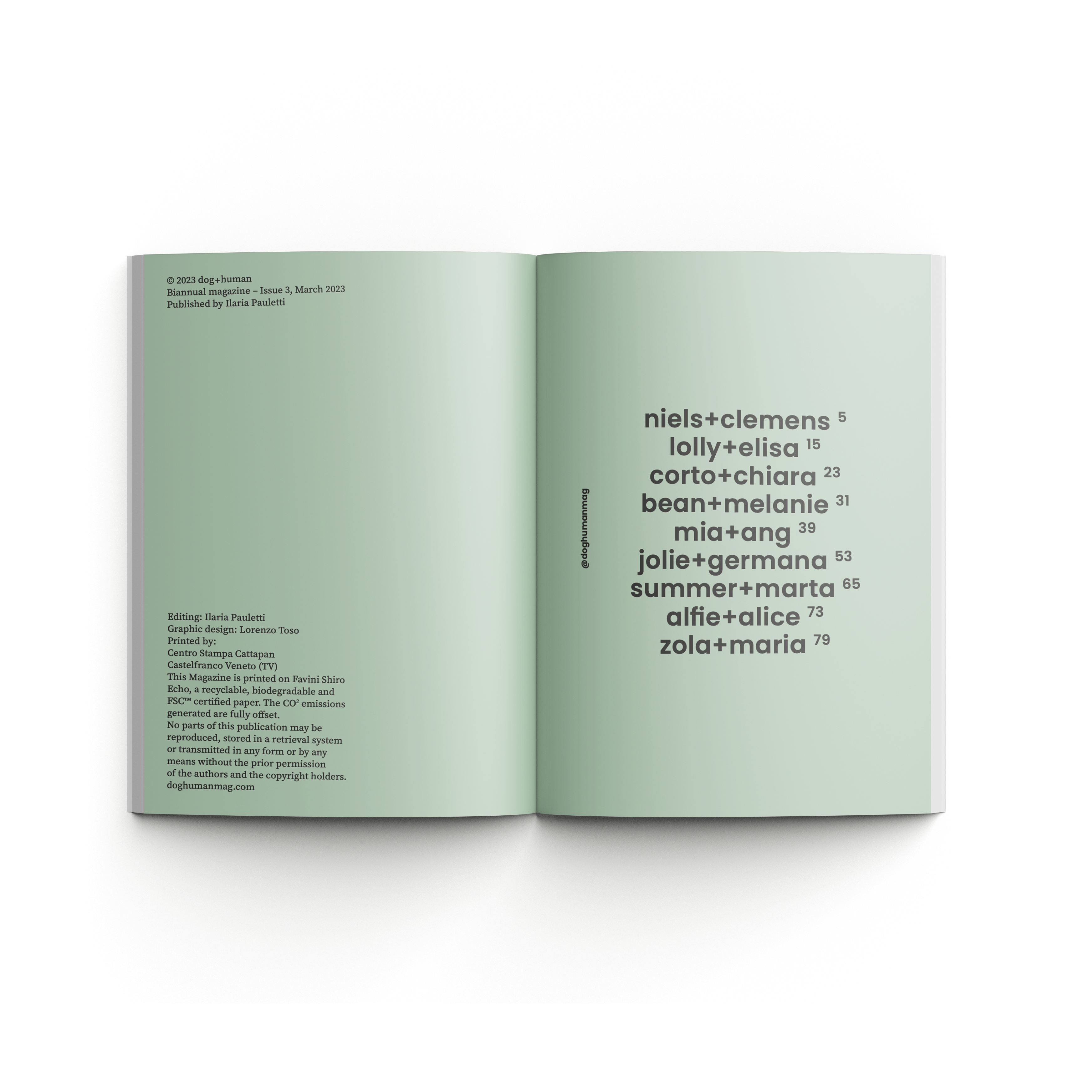 DOG + HUMAN Magazine